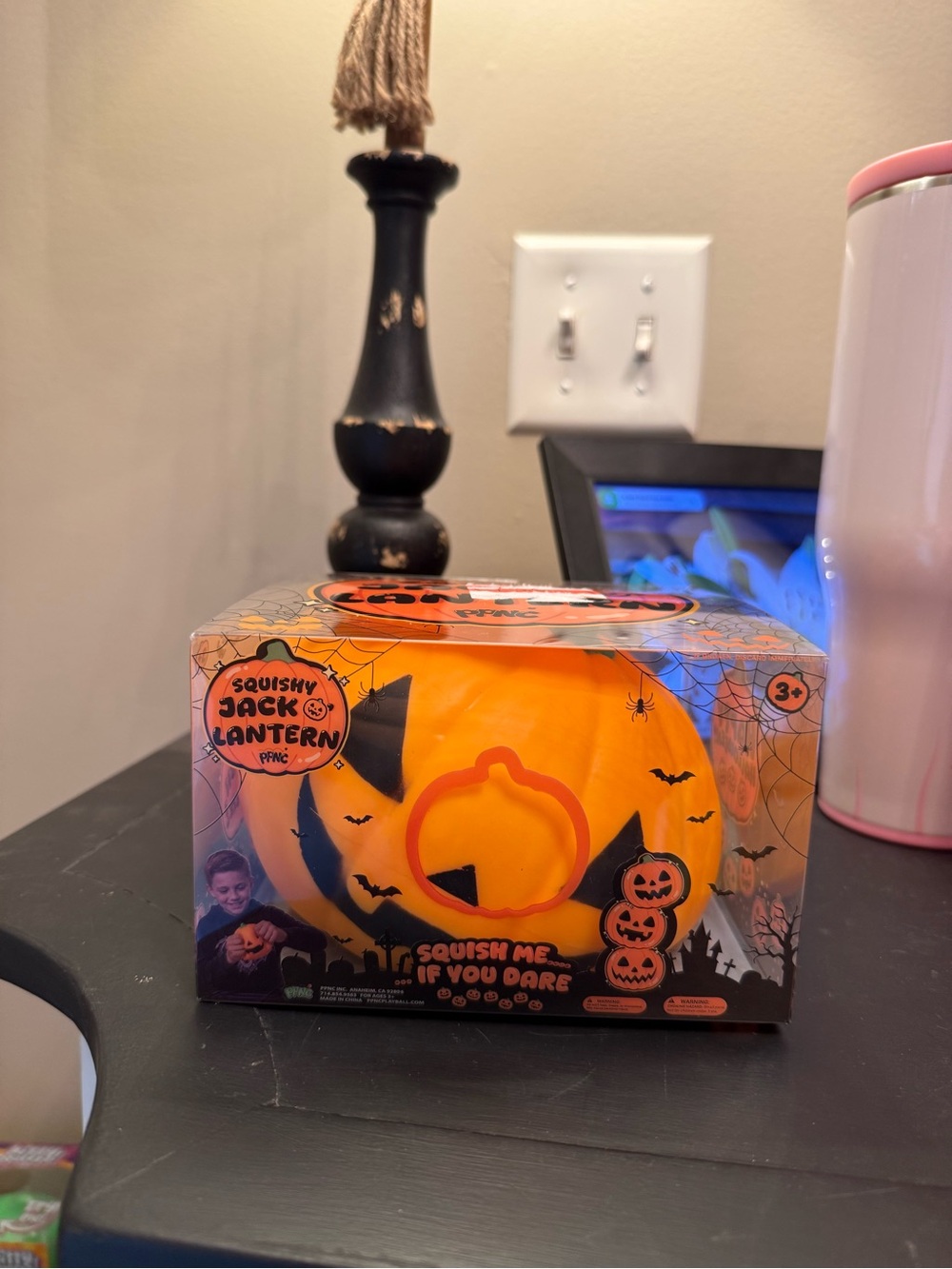 Jumbo pumpkin squishy